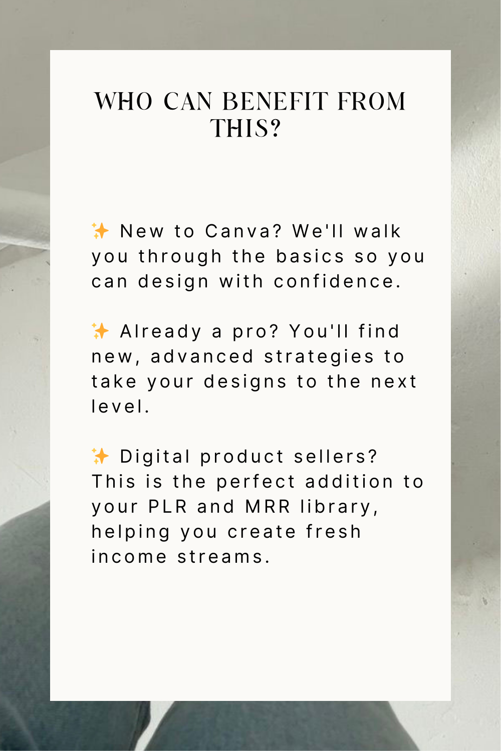 Canva 101: A Crash Course With Resell Rights